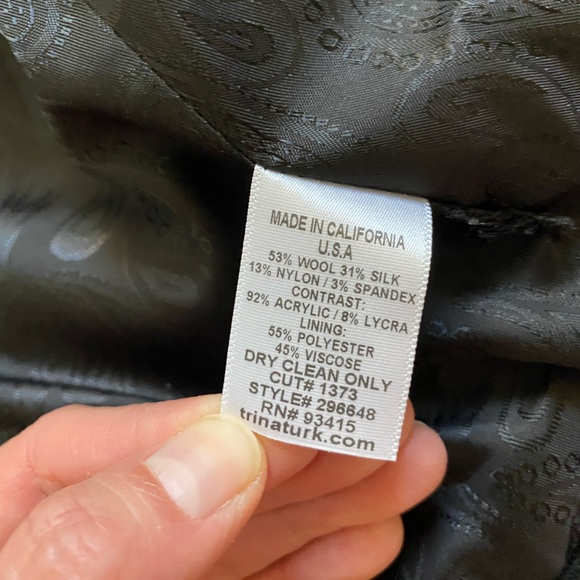 Trina Turk Confetti Vest Size 6 - Picture 8 of 8